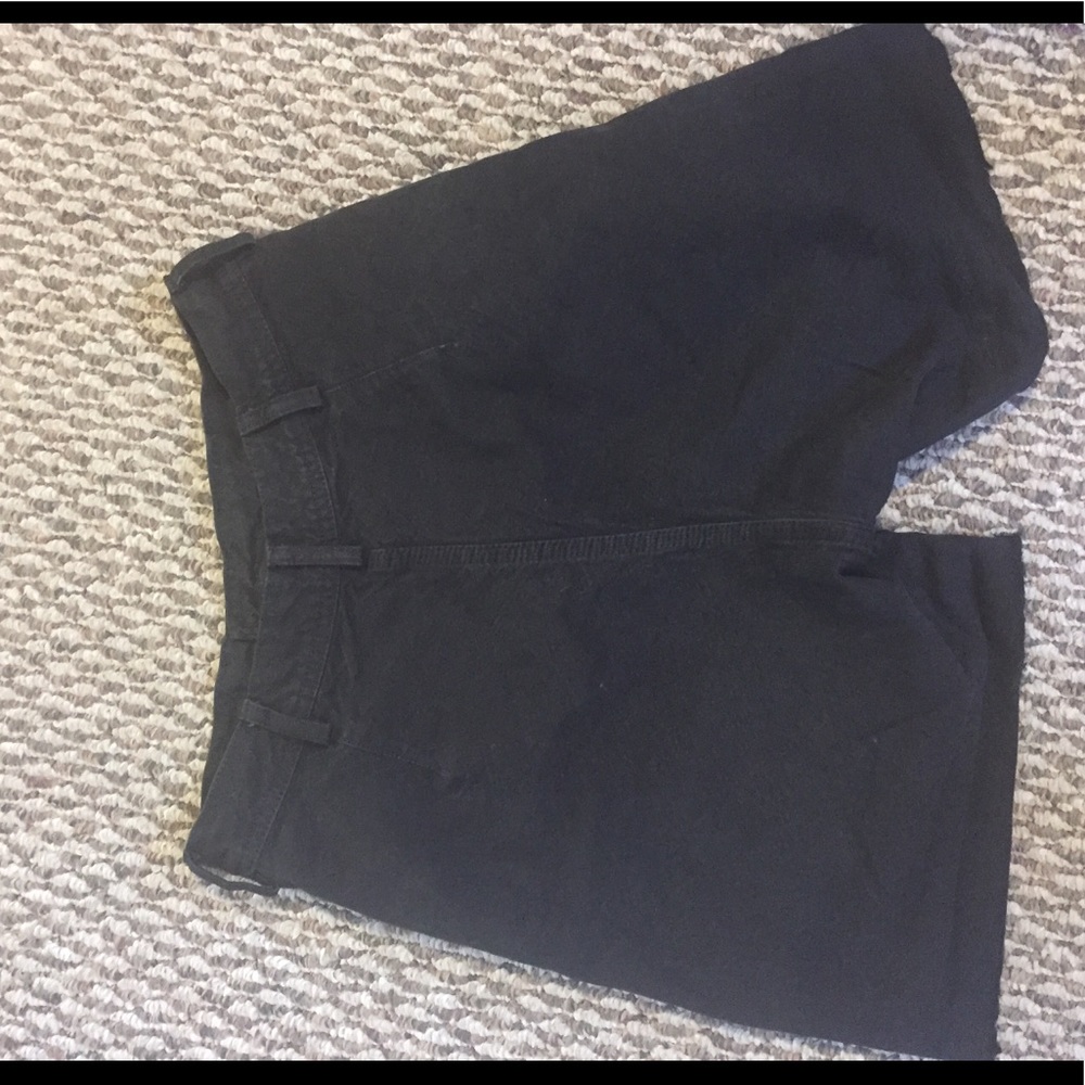 Jesse Kamm Cut Off Shorts in Black - Picture 5 of 5